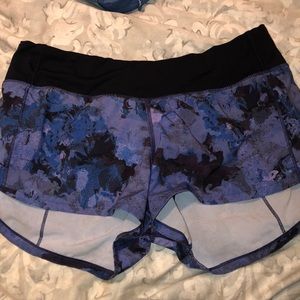 LULULEMON speed up shorts